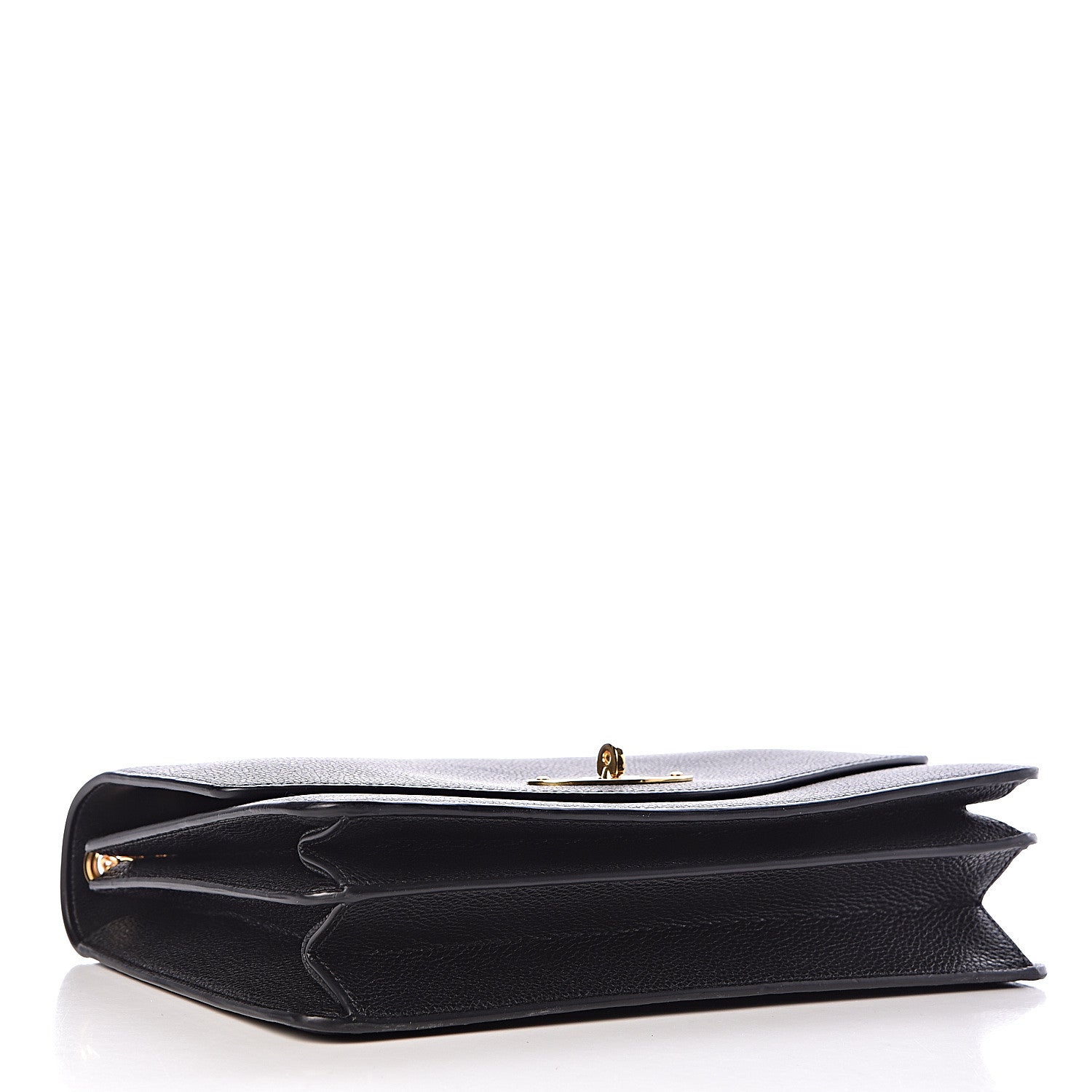 Mulberry Small Classic Grain Calfskin Large Darley Black 4 of 11