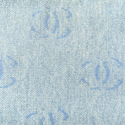 Chanel Denim CC Cosmetic Pouch Blue 8 of 12