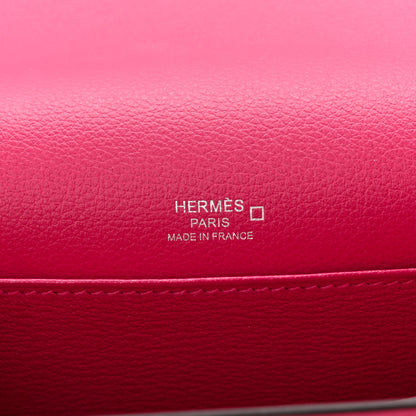 Hermes Evercolor Matte Alligator Mini Touch Sac Roulis Rose Mexico 6 of 12