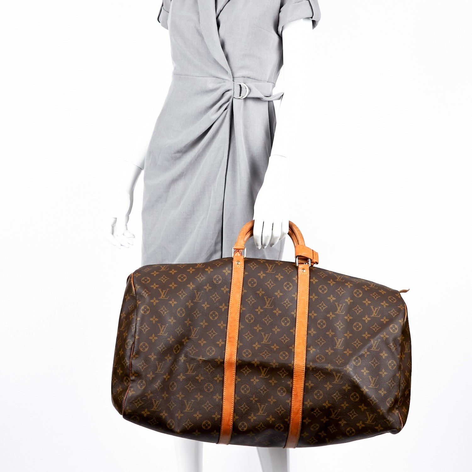 Louis Vuitton Monogram Keepall 55 3 of 8
