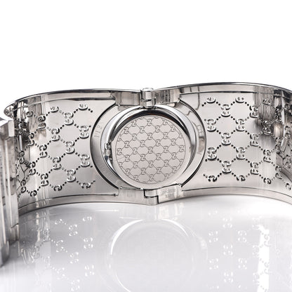 Gucci Stainless Steel 33mm Twirl Quartz Watch Brown 6 of 6