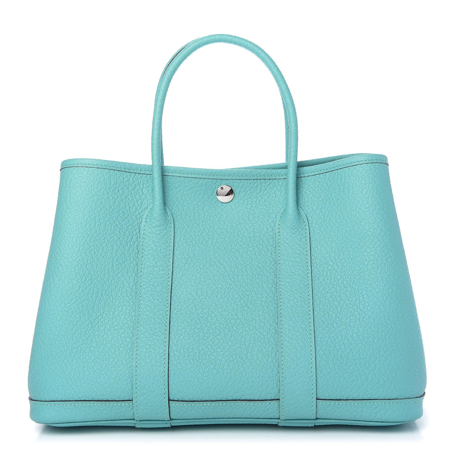 Hermes Vache Country Garden Party 30 TPM Bleu Atoll 1 of 10