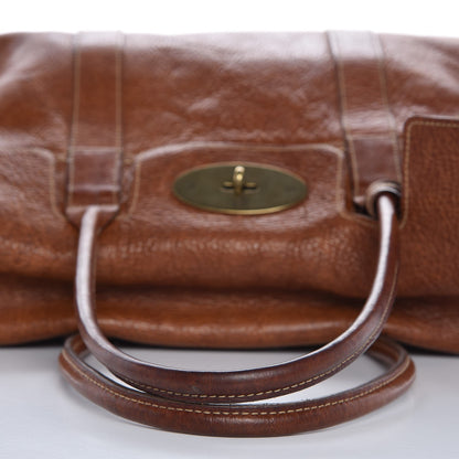 Mulberry Grained Calfskin Bayswater Tote Oak 12 of 13