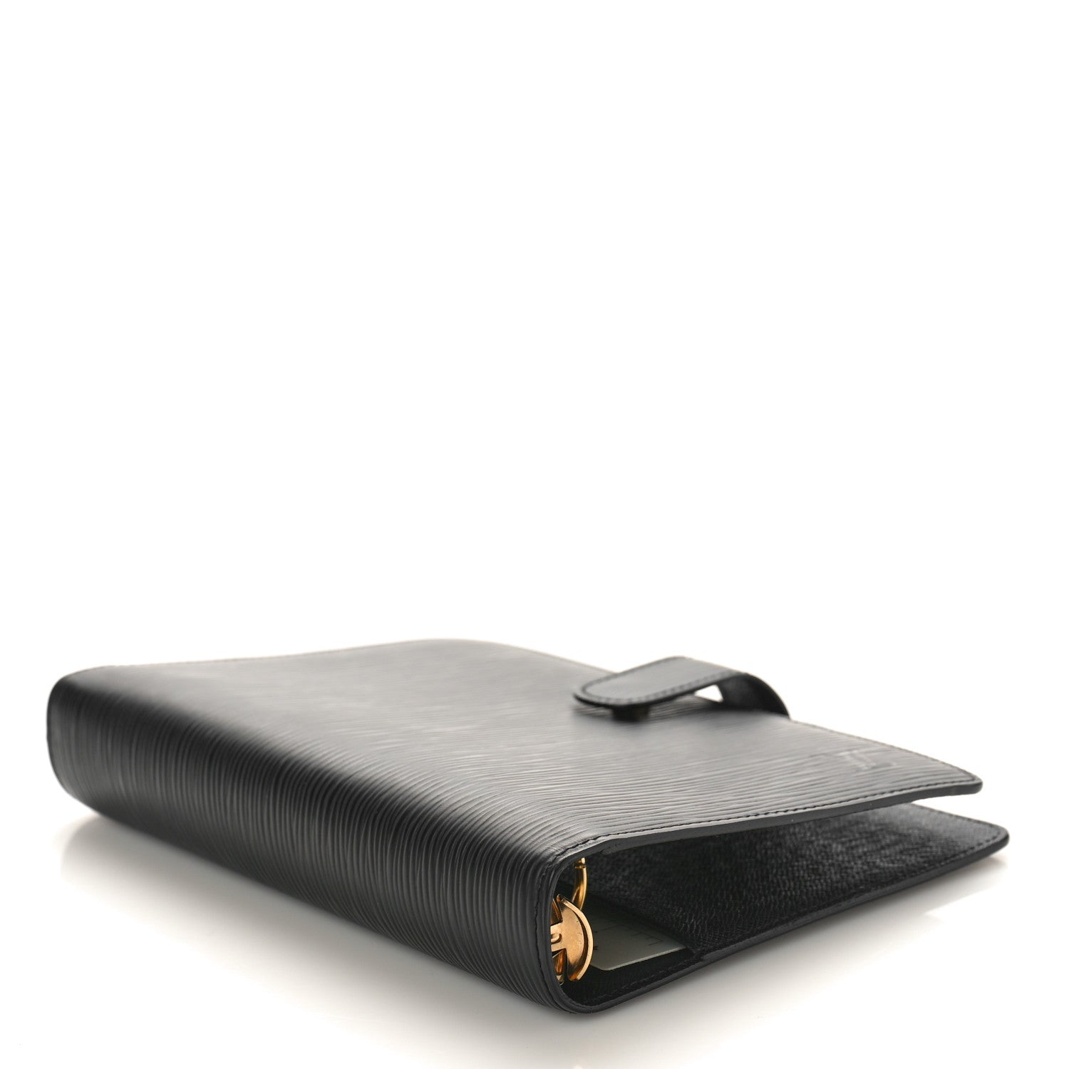 Louis Vuitton Epi Medium Ring Agenda Cover Black 4 of 8