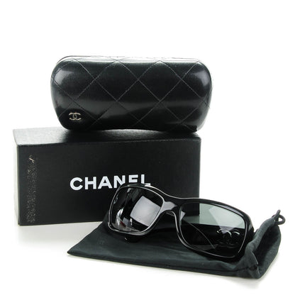 Chanel CC Sunglasses 6018 Black 6 of 6