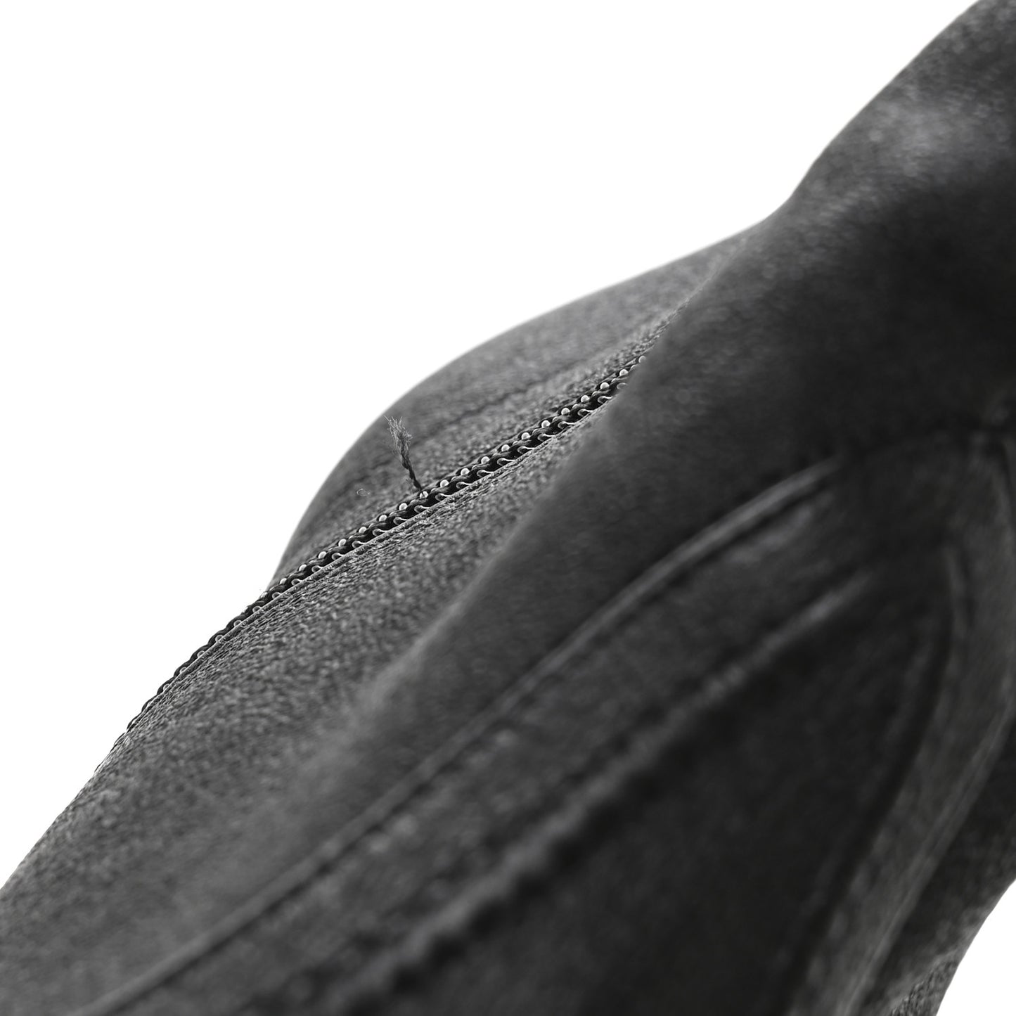 Lambskin Platform Short Boots 39.5 Black