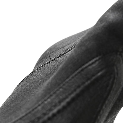 Chanel Lambskin Platform Short Boots 39.5 Black 9 of 9