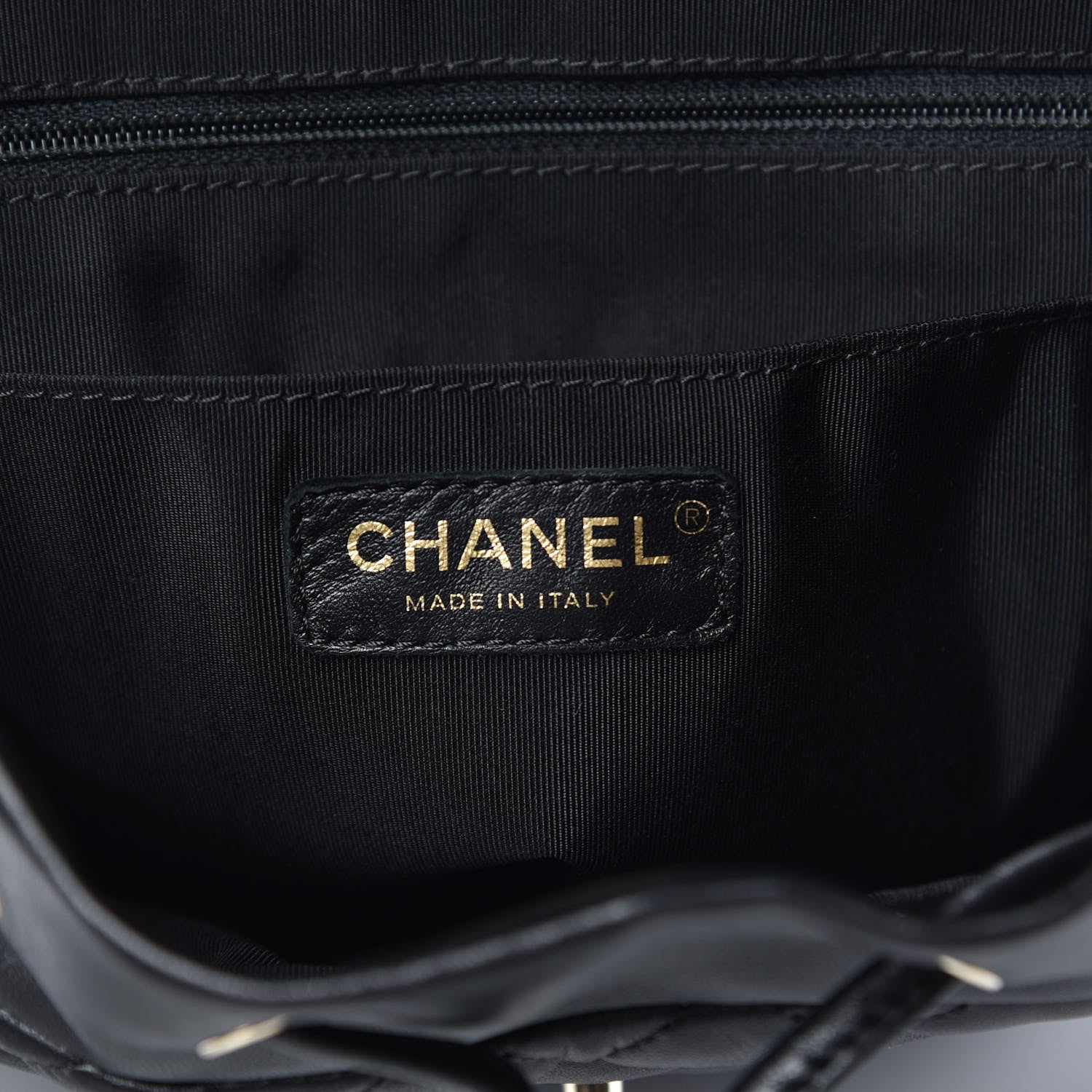 Chanel Lambskin Quilted Large Urban Spirit Backpack Black 6 of 13