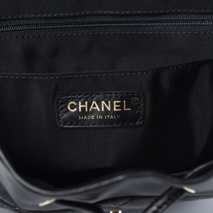 Chanel Lambskin Quilted Large Urban Spirit Backpack Black 6 of 13