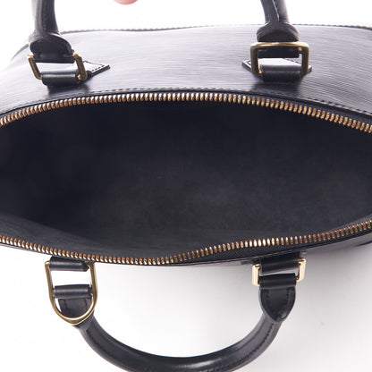 Louis Vuitton Epi Alma PM Black 7 of 9