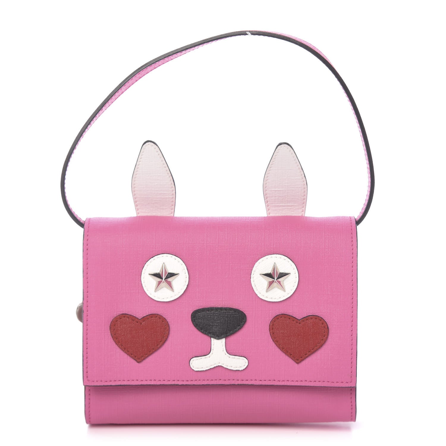Gucci Calfskin Childrens Rabbit Bag Pink 1 of 10