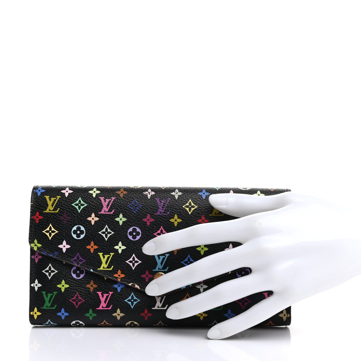 Monogram Multicolor Sarah Wallet NM Black Grenade