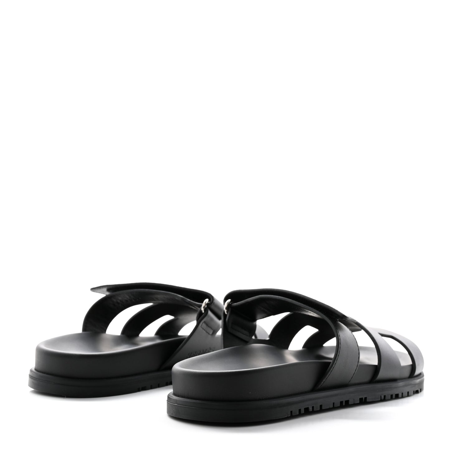 Calfskin Womens Chypre Sandals 38 Black