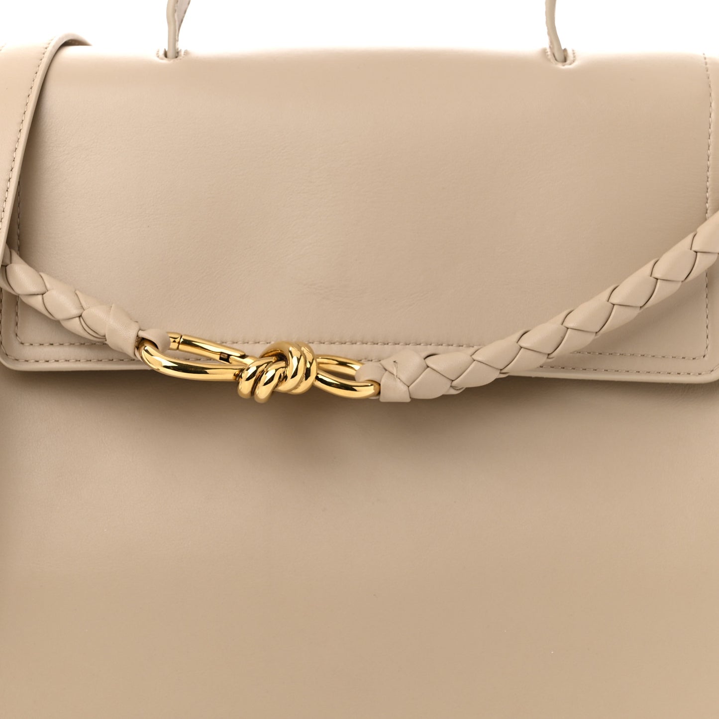 Silky Calfskin Medium Ciao Ciao Ecru