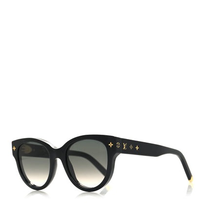 Louis Vuitton Acetate My Monogram Square Sunglasses Z1526W Black 1 of 7
