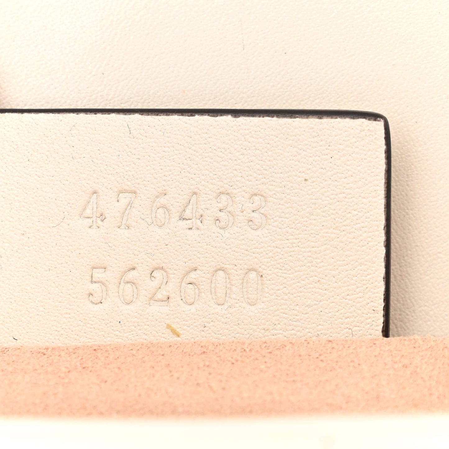 Calfskin Matelasse Super Mini GG Marmont Shoulder Bag White