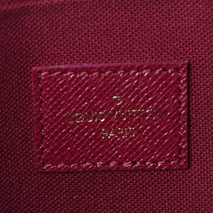Louis Vuitton Monogram Pochette Felicie Chain Wallet Fuchsia 9 of 12
