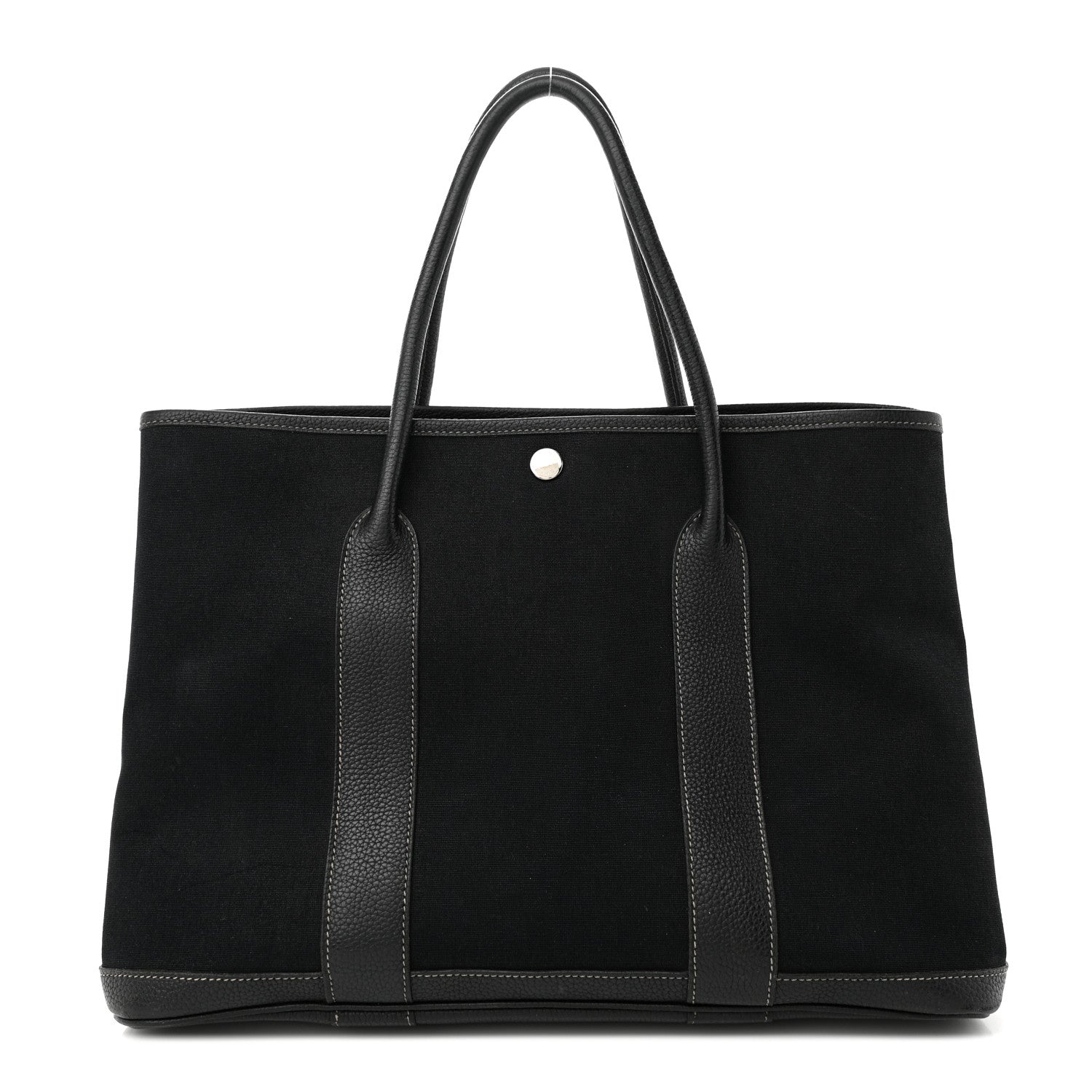 Hermes Toile Negonda Garden Party Tote 36 MM Black 1 of 13