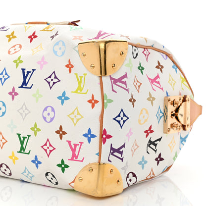 Louis Vuitton Monogram Multicolor Speedy 30 White 10 of 11