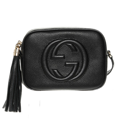 Gucci Pebbled Calfskin Small Soho Disco Bag Black 1 of 7