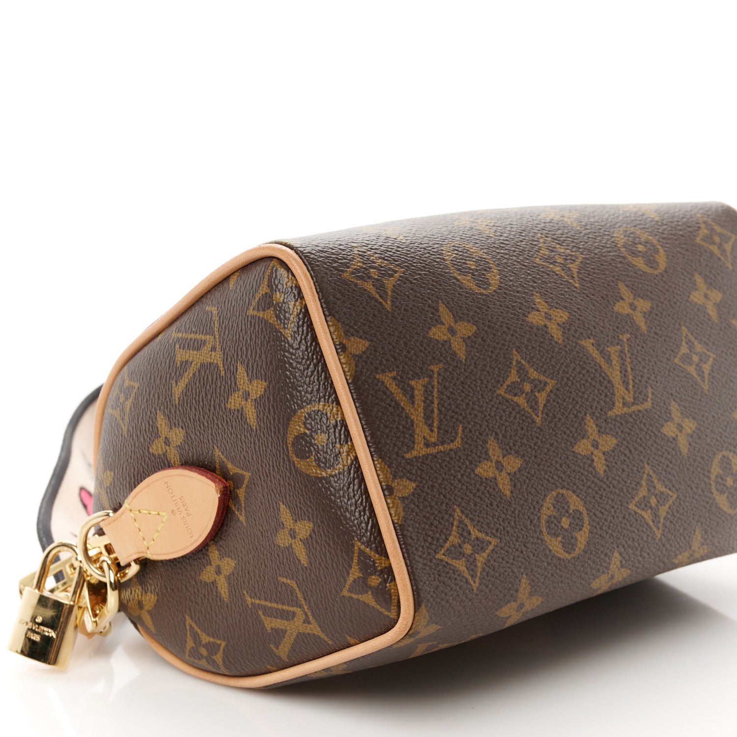 Louis Vuitton Monogram Speedy Bandouliere 20 Black 8 of 9