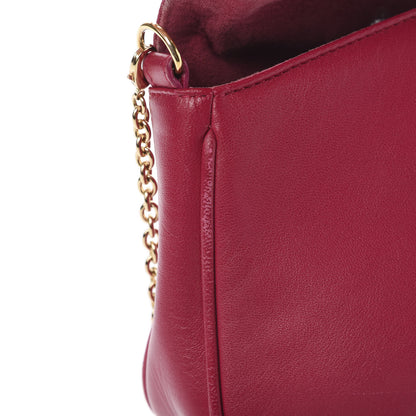 Fendi Nappa Fendista Pouchette Crossbody Fuxia Scuro 16 of 18