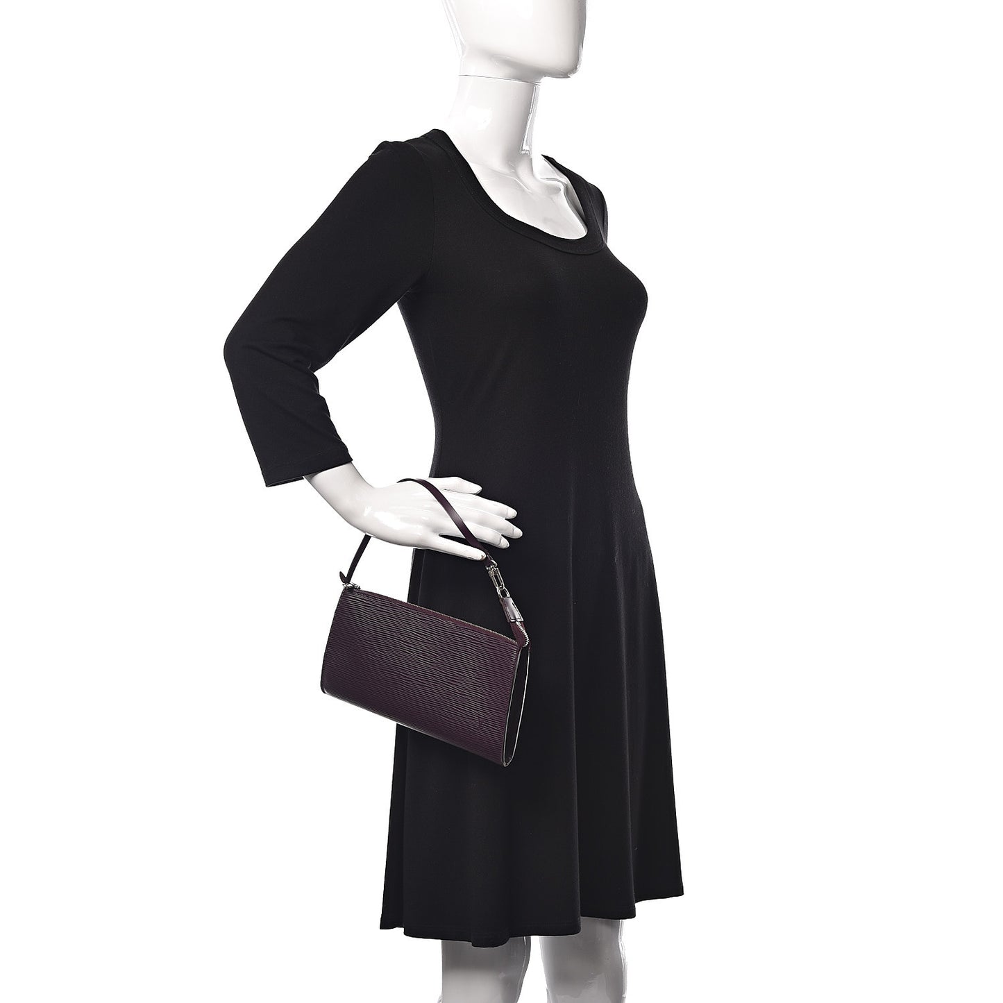 Epi Pochette Accessories 24 Cassis