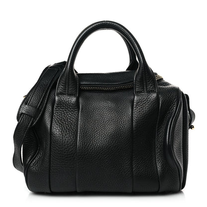Alexander Wang Pebbled Lambskin Rocco Black Pale Gold Hardware 1 of 8