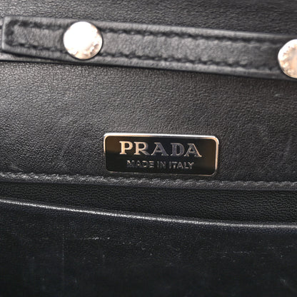 Prada City Calf Saffiano Cahier Astrology Bag Black 6 of 10