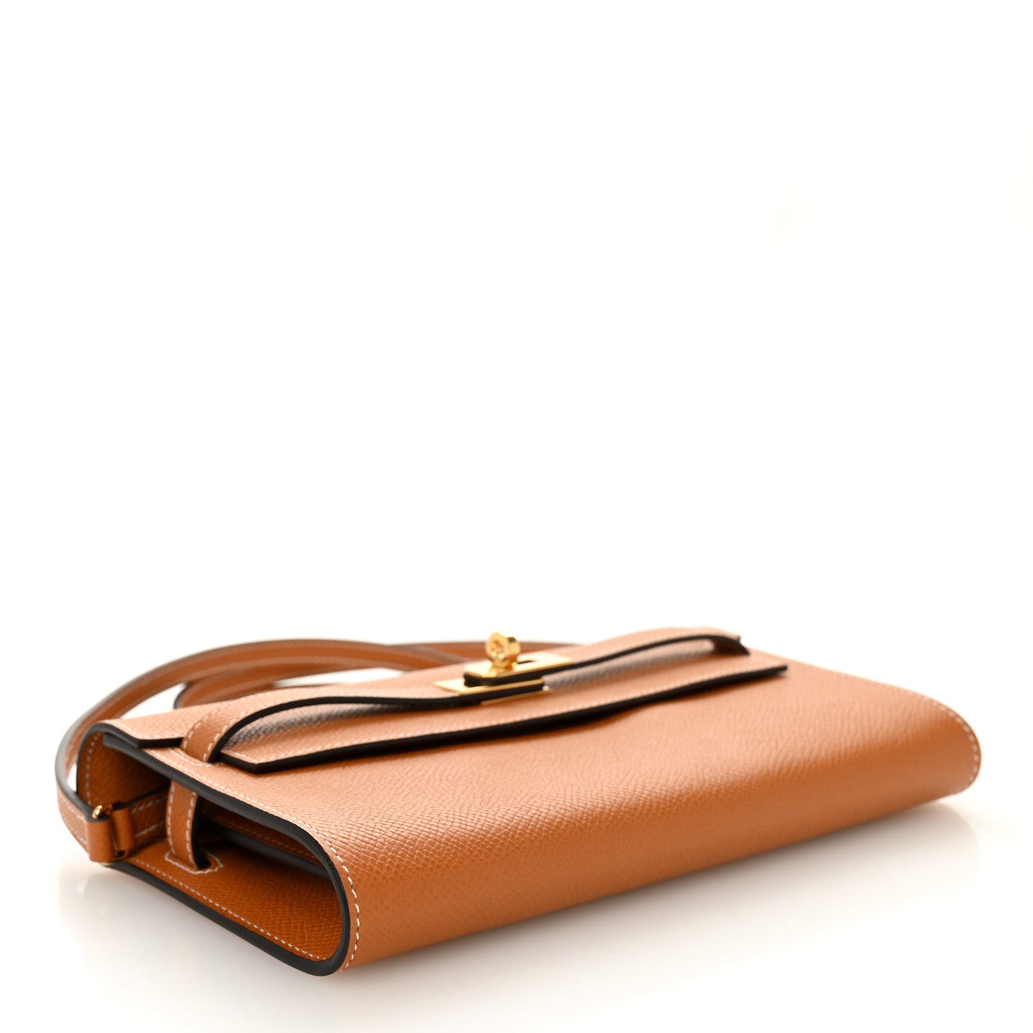 Hermes Epsom Kelly Wallet To Go Toffee 3 of 7