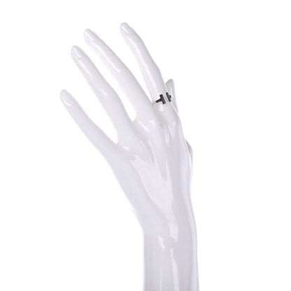 Tiffany Sterling Silver T Square Ring 52 6 2 of 4