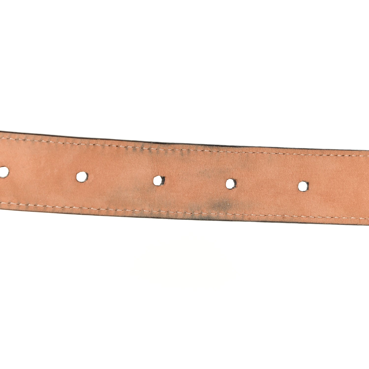 Louis Vuitton Damier Ebene Mini 25mm Belt 75 30 6 of 8
