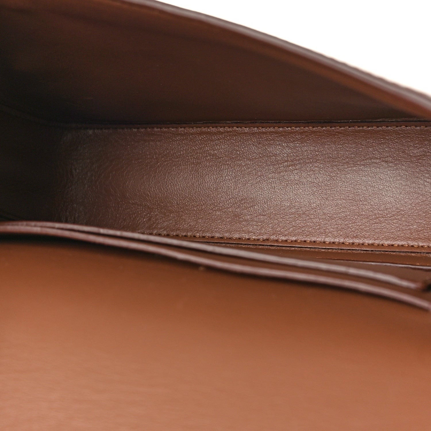 Burberry Smooth Calfskin Two Tone Small Grace Bag Malt Brown Black 5 of 8