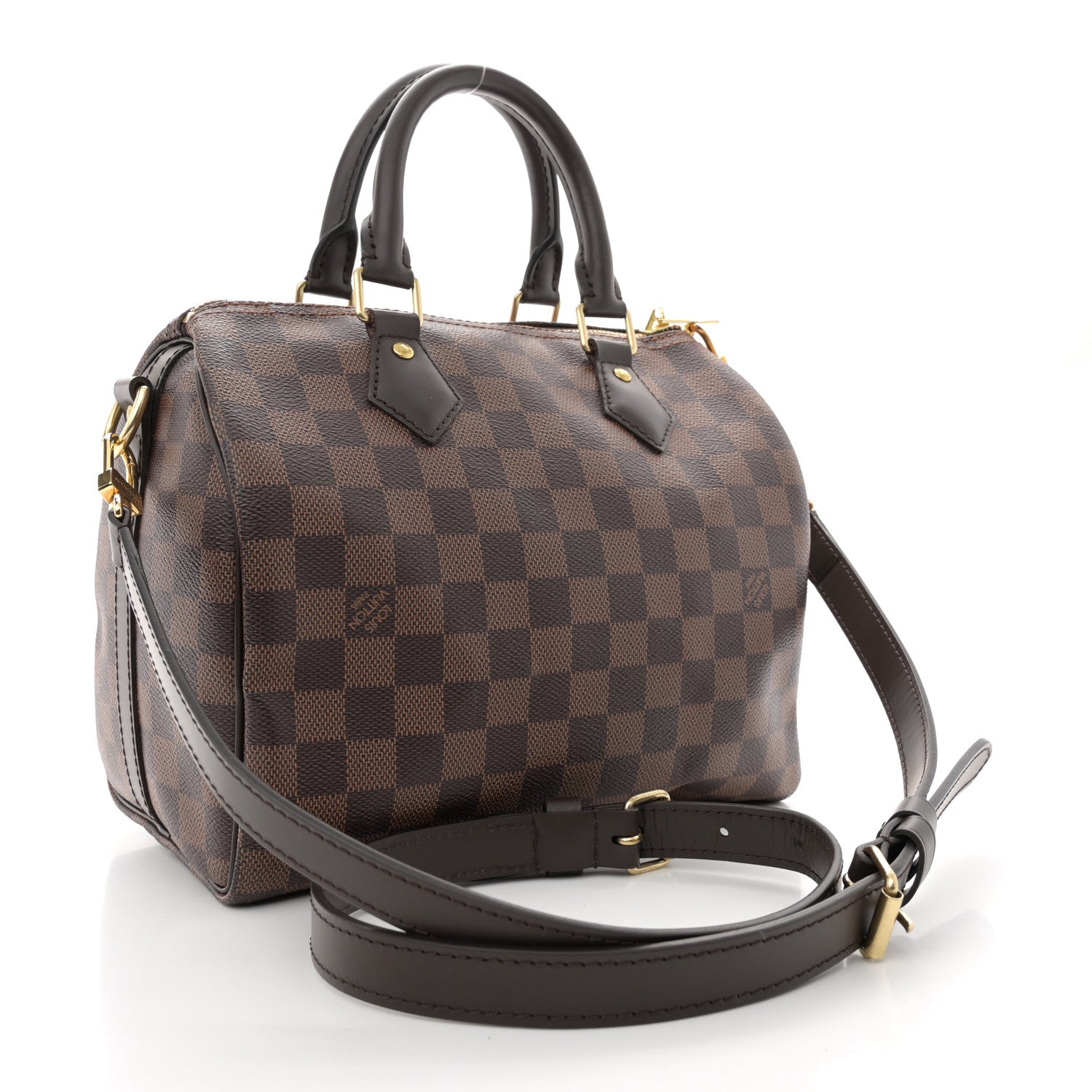 Louis Vuitton Damier Ebene Speedy Bandouliere 25 3 of 11