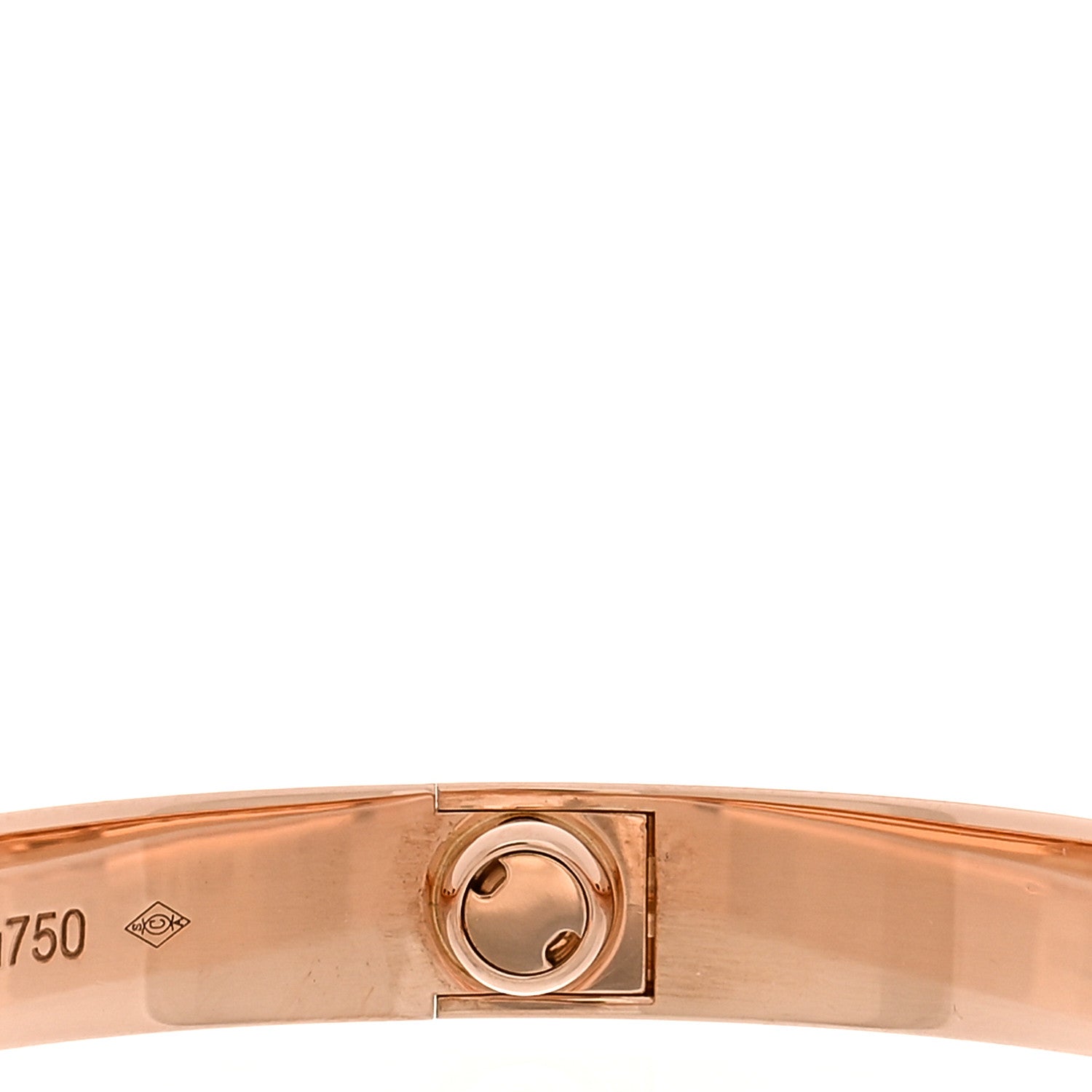 Cartier 18K Pink Gold LOVE Bracelet 16 7 of 8