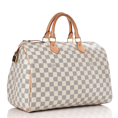 Louis Vuitton Damier Azur Speedy 35 3 of 17