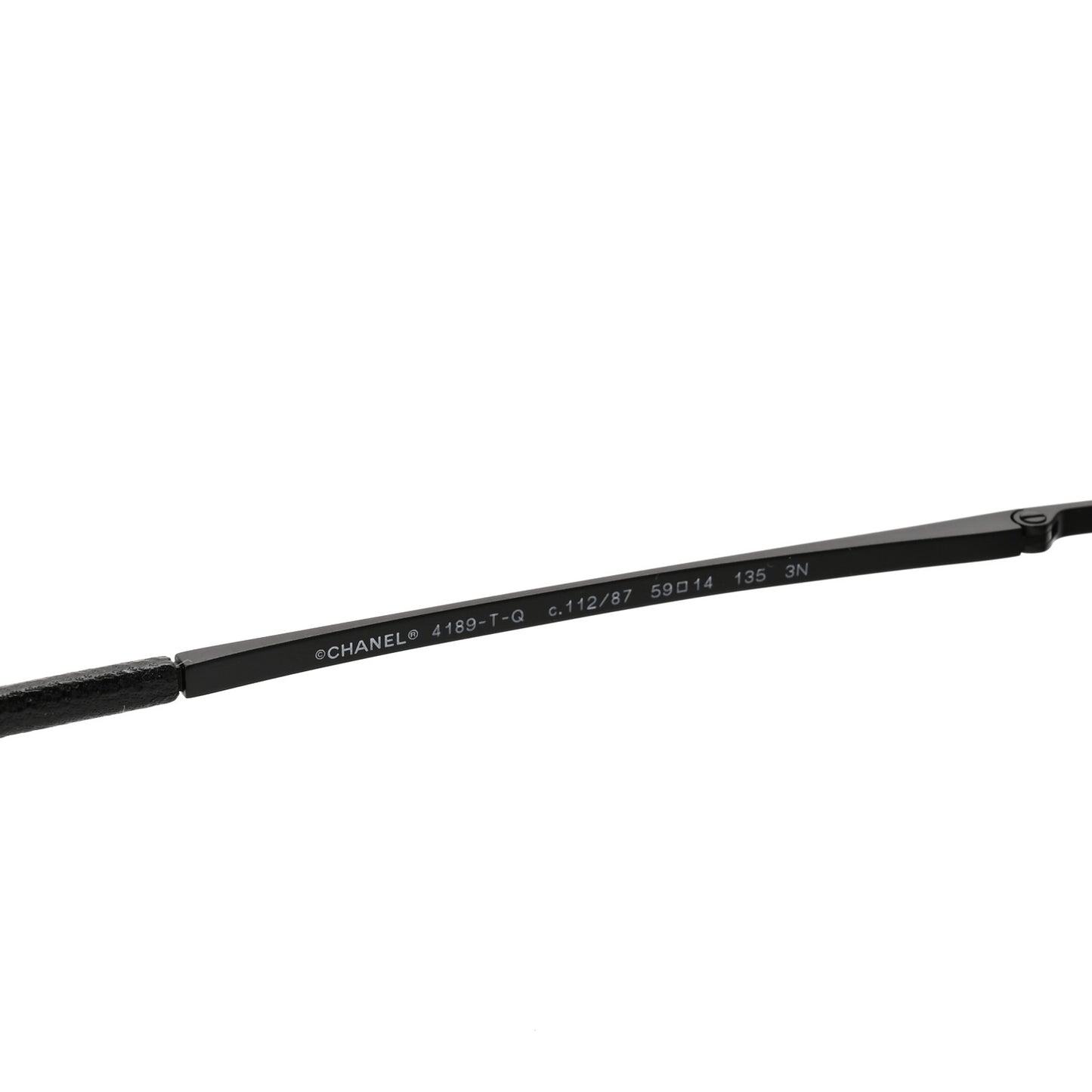 Metal Polarized Pilot Winter Sunglasses 4189-T-Q Black