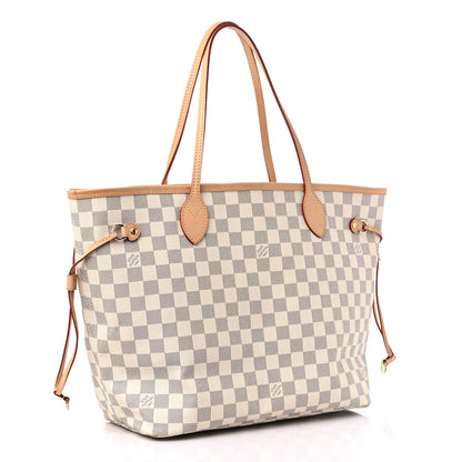 Louis Vuitton Damier Azur Neo Neverfull MM 3 of 14