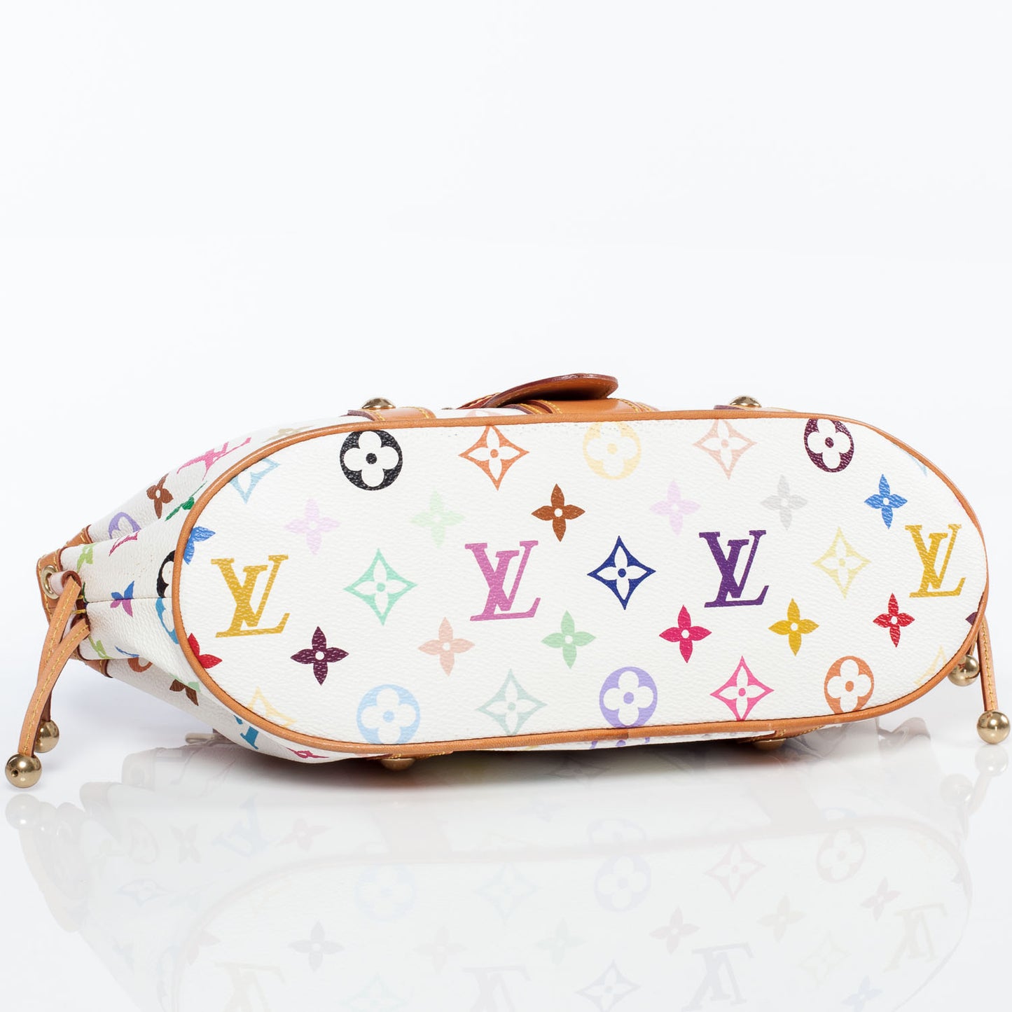 Monogram Multicolor Theda GM White