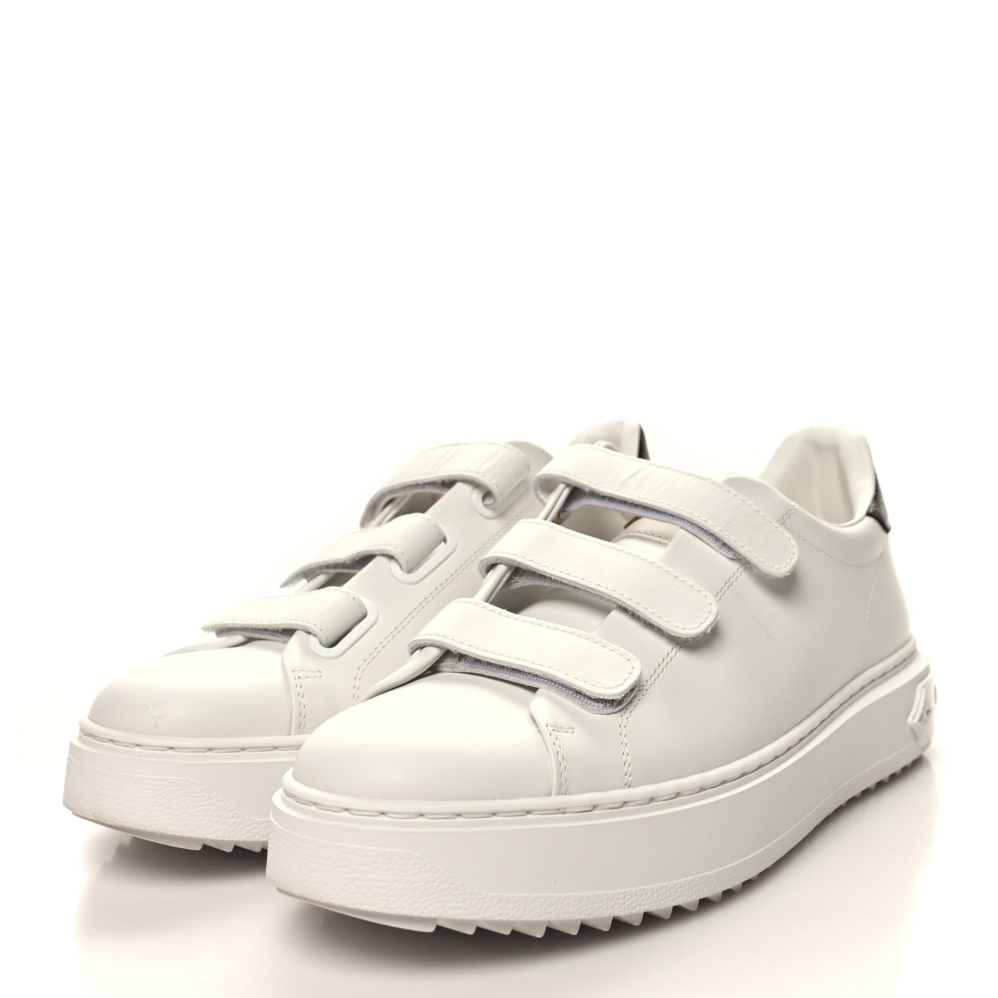Monogram Sneakers 38.5 White