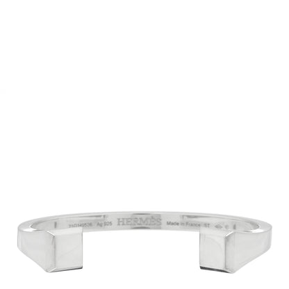 Hermes Sterling Silver Clou de Forge Bracelet ST 1 of 3