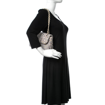 Chanel Tweed Medium Fantasy Flap Grey 2 of 11