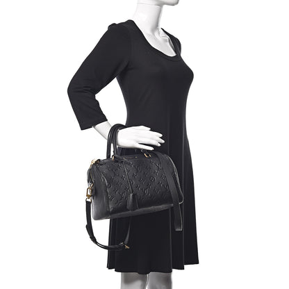 Louis Vuitton Empreinte Speedy Bandouliere 25 NM Black 2 of 9