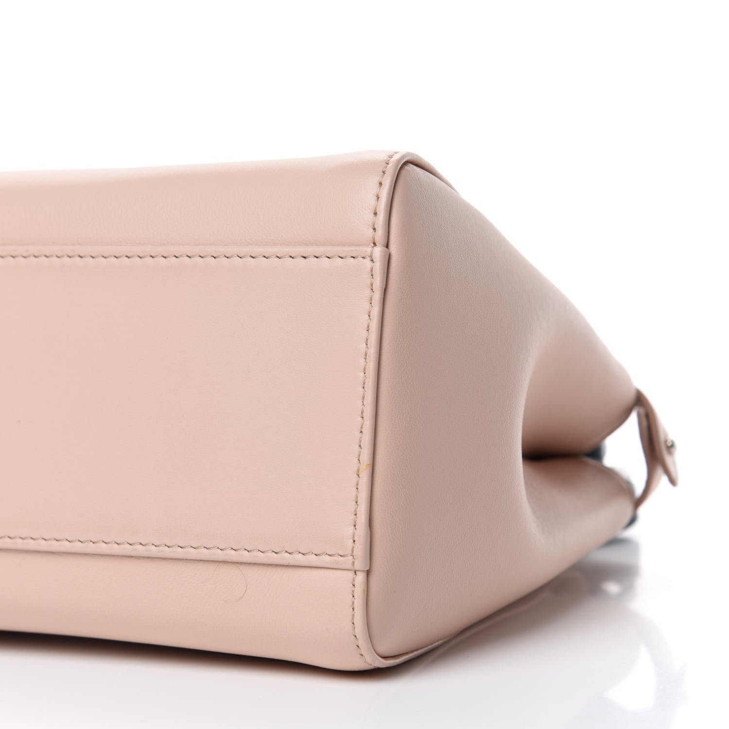 Fendi Nappa Colorblock Mini Peekaboo Iconic Satchel Soap Amazzonia Opal 8 of 11