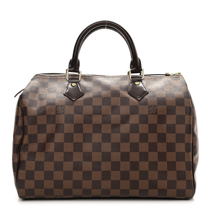 Louis Vuitton Damier Ebene Speedy 30 1 of 14