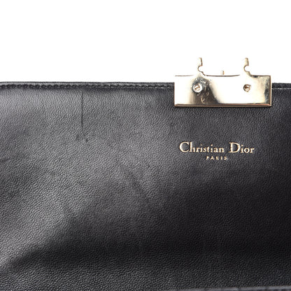 Christian Dior Lambskin Cannage Miss Dior Promenade Pouch Black 8 of 14