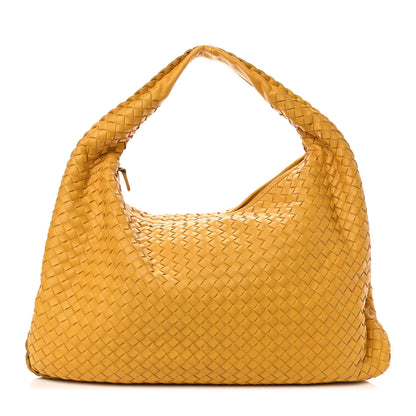 Bottega Veneta Nappa Intrecciato Large Veneta Hobo Yellow 1 of 11