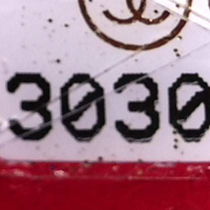 Chanel Shiny Aged Calfskin CC Chain Mini Drawstring Bag Red 7 of 11