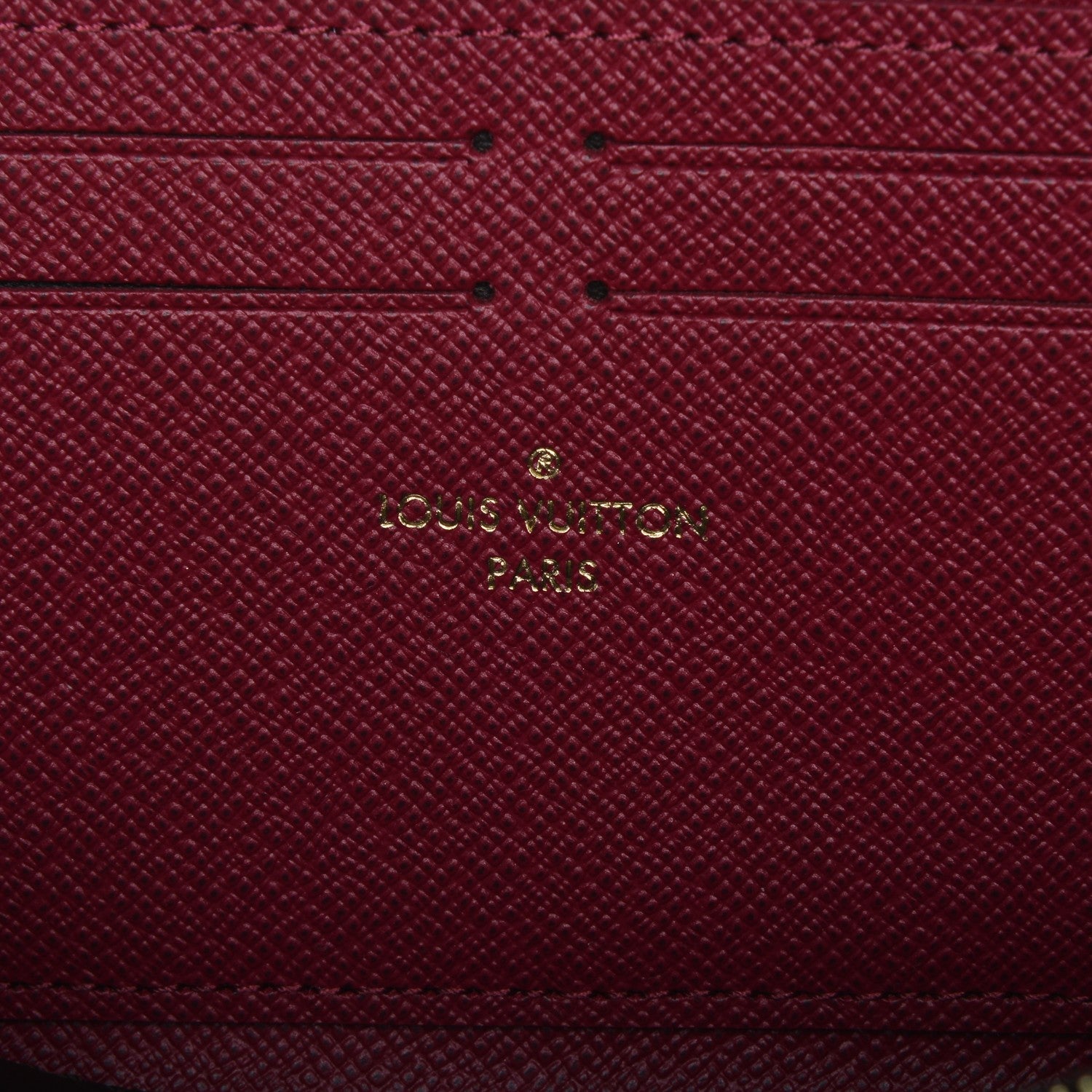 Louis Vuitton Monogram Clemence Wallet Fuchsia 6 of 6