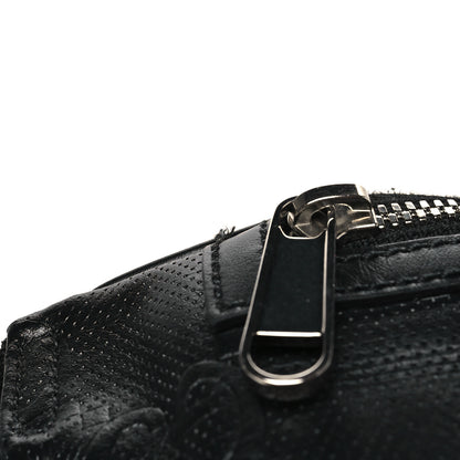 Gucci Calfskin GG Tennis Embossed Belt Bag Black 11 of 11